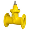 Gate valve Series: BETA® 300 Type: 21117 Ductile cast iron/NBR DVGW (gas) PN16 Flange DN40